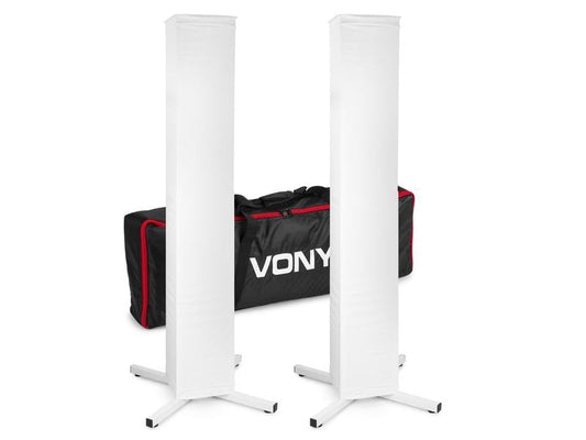 Vonyx | BeamZ DJP165 DJ Plinth Set | Licht- und Boxenstativ-Set
