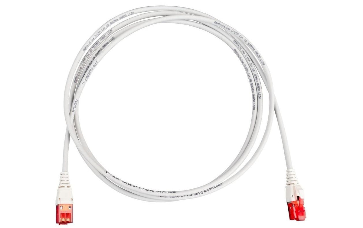 R+M Thin-Line Patchkabel U/UTP Kat.6A, 0.5m
