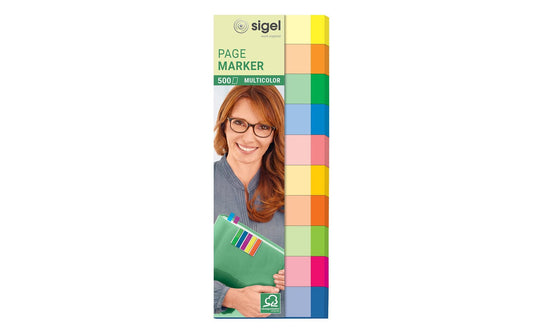 Sigel Haftmarker Multicolor, 10 Farben