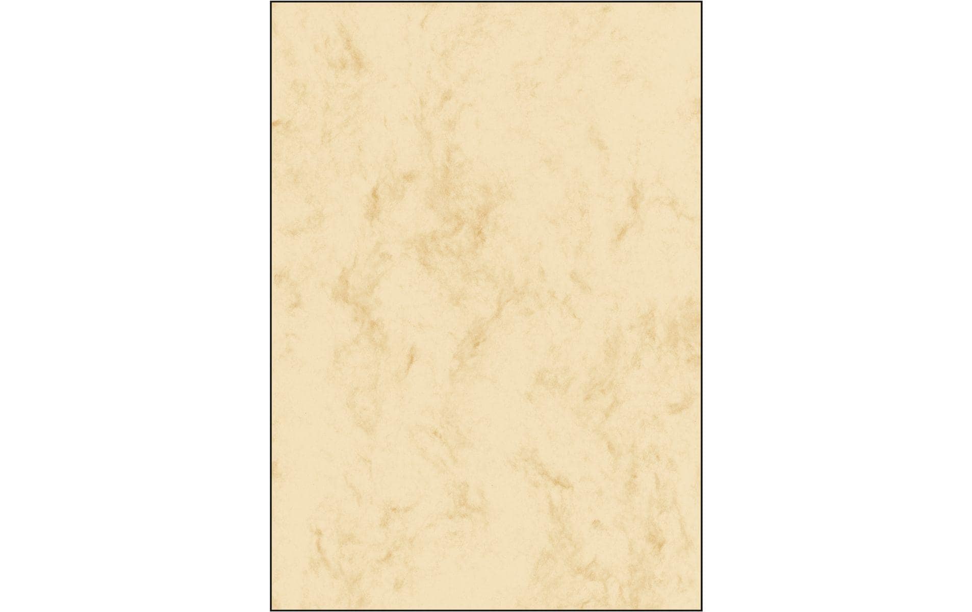 Sigel Marmor-Papier, beige, beidseitig