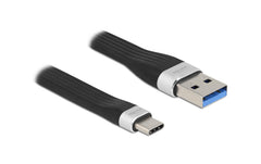 Delock USB3.2 Gen1 Flachbandkabel, A-C