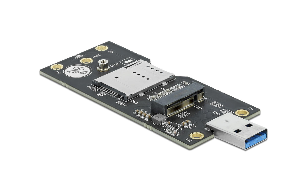 Delock M.2 Key-B - USB3 Adapter mit SIM