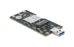 Delock M.2 Key-B - USB3 Adapter mit SIM