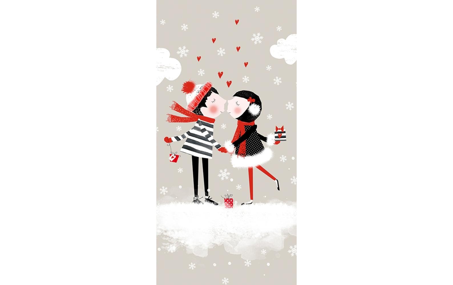 B+C Taschentücher Christmas Kiss