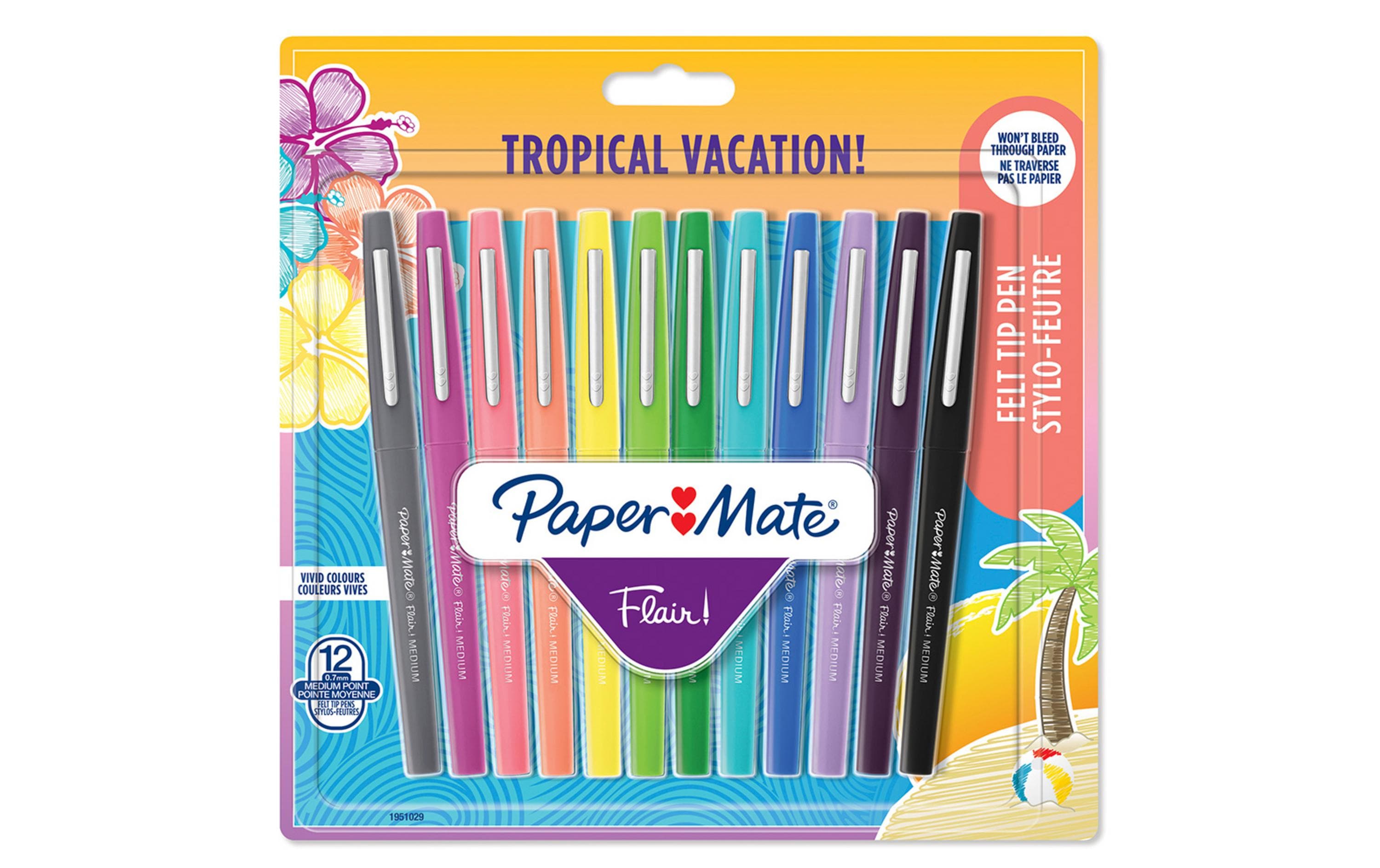 Paper Mate, Fineliner Flair Medium Tropical