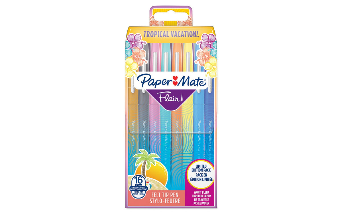Paper Mate, Fineliner Flair Medium Tropical