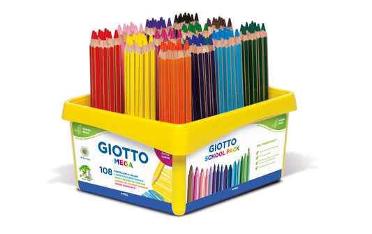 Giotto, Farbstifte Mega Schulset 108 Stück