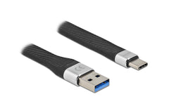 Delock USB3.2 Gen1 Flachbandkabel, A-C