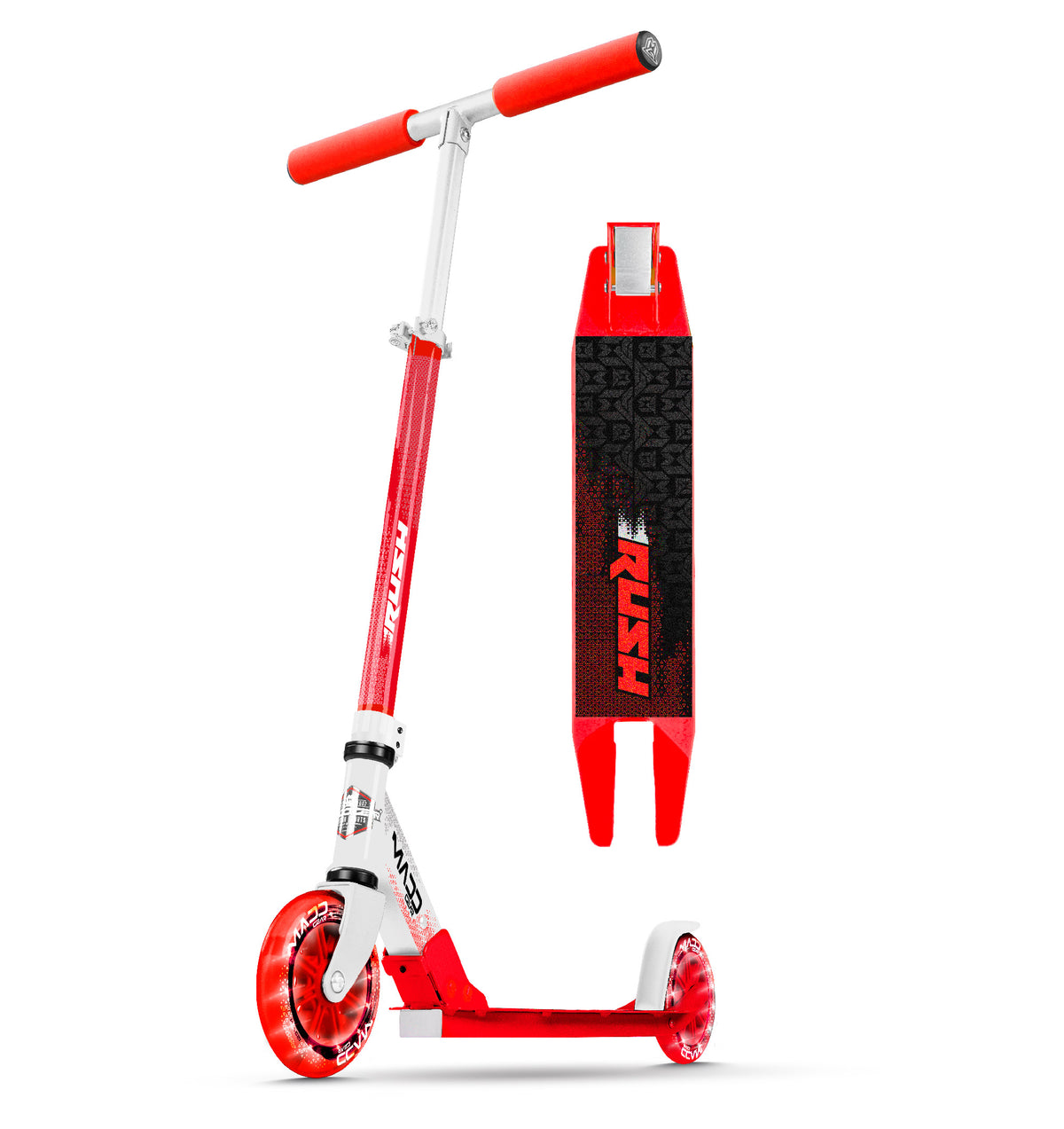 MADD GEAR | Metro Rush 125 | Bianco Rosso