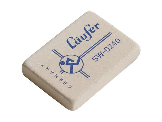 Läufer | Radiergummi SW 0240 | Katuschuk, 40x28x7,5 mm, 1 Stück