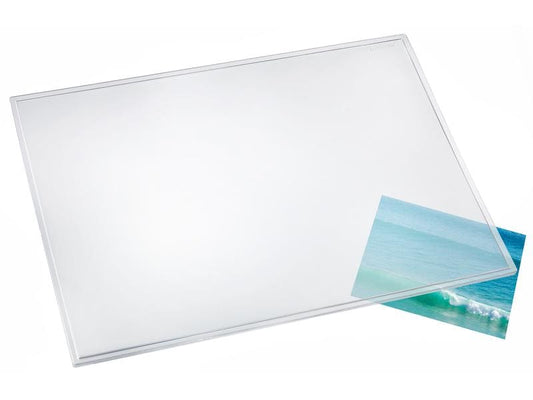 Läufer | Schreibunterlage Durella 50 x 70 cm | transparent matt, Dicke: 0.8 mm