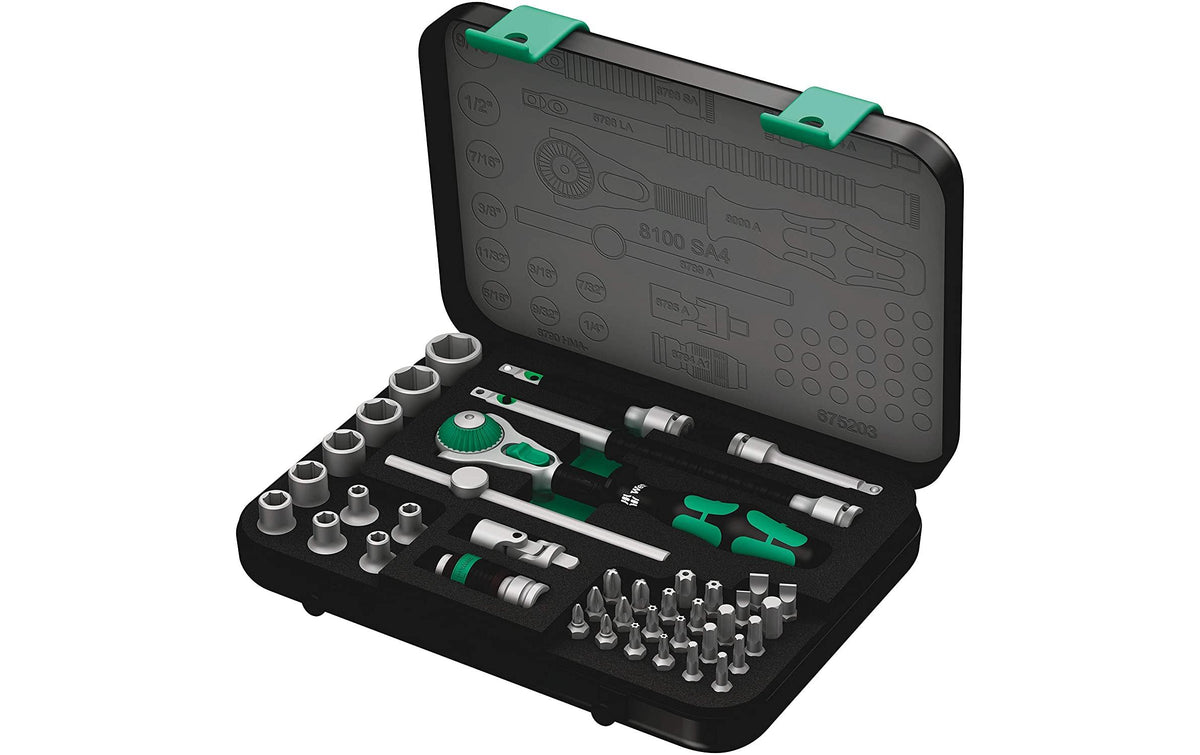 Wera 8100 SA 4 Zyklop Speed-Knarrensatz