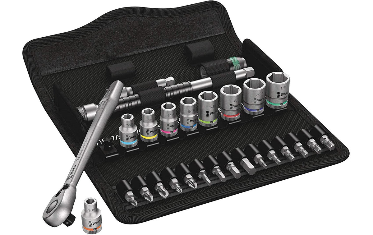 Wera 8100 SA 11 Zyklop Metal-Knarrensatz
