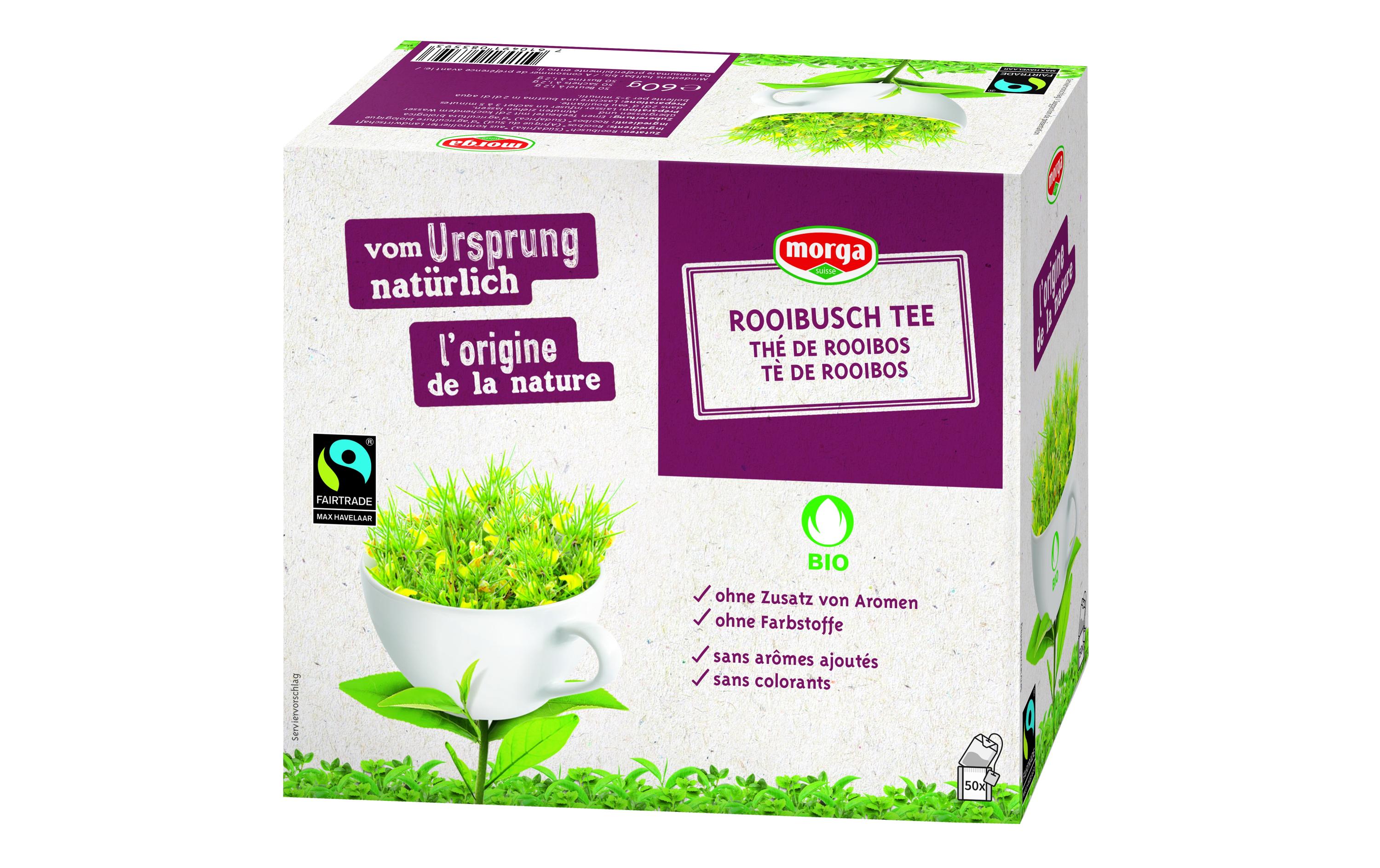Morga Bio Fairtrade Rooibusch Tee