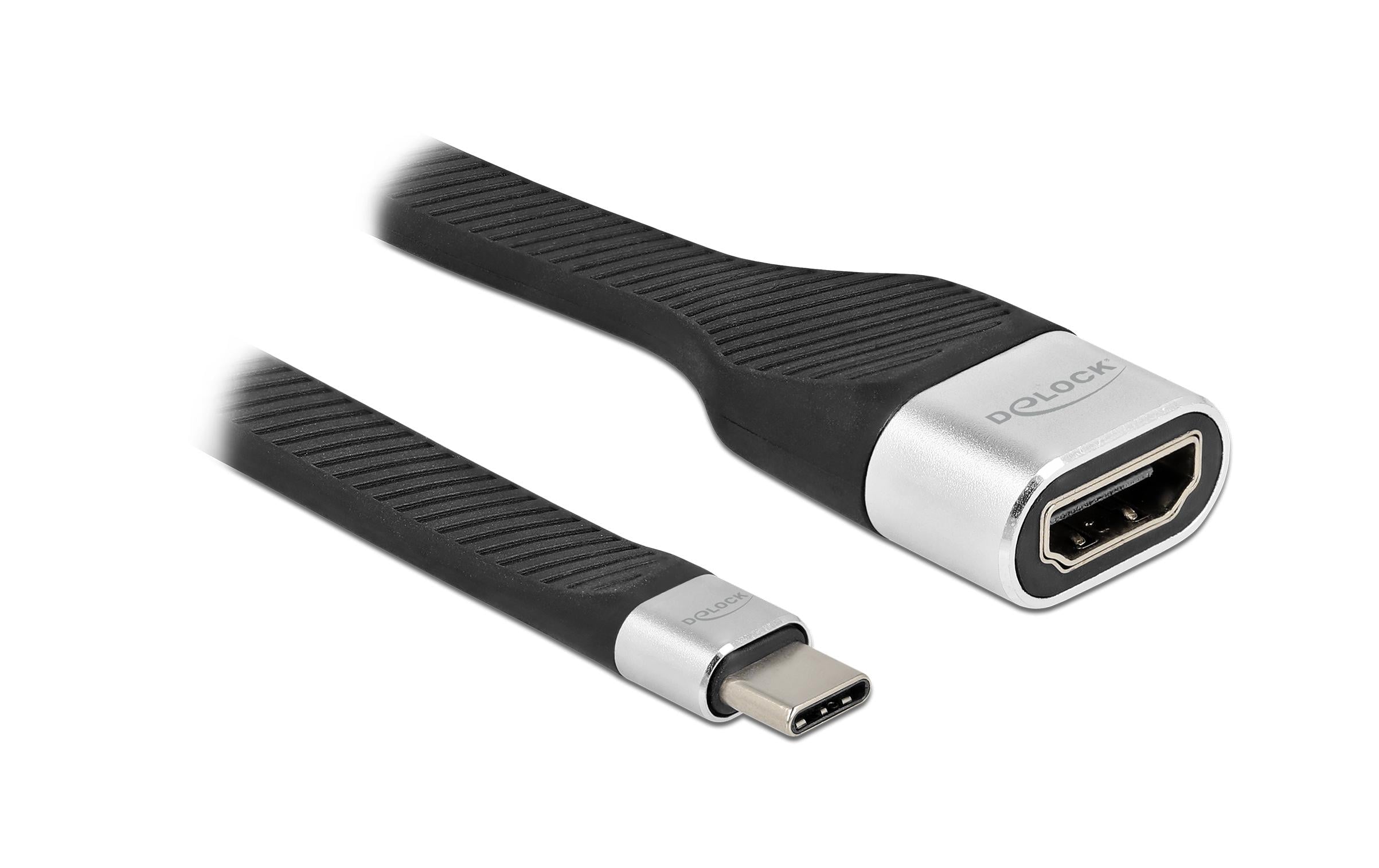 Delock FPC USB Type-C zu HDMI 4K/60Hz, 14cm