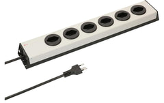 Steckdosenleiste 6xT13, quer, ohne Schalter