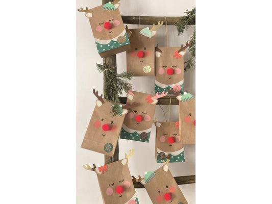 Folia | Adventskalender Red Nose Reindeer | 216-teilig