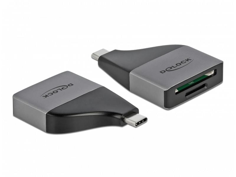 Delock | 64117 Micro USB SD MMC Card Reader | 1x USB-C Stecker, bis zu 5 gbps