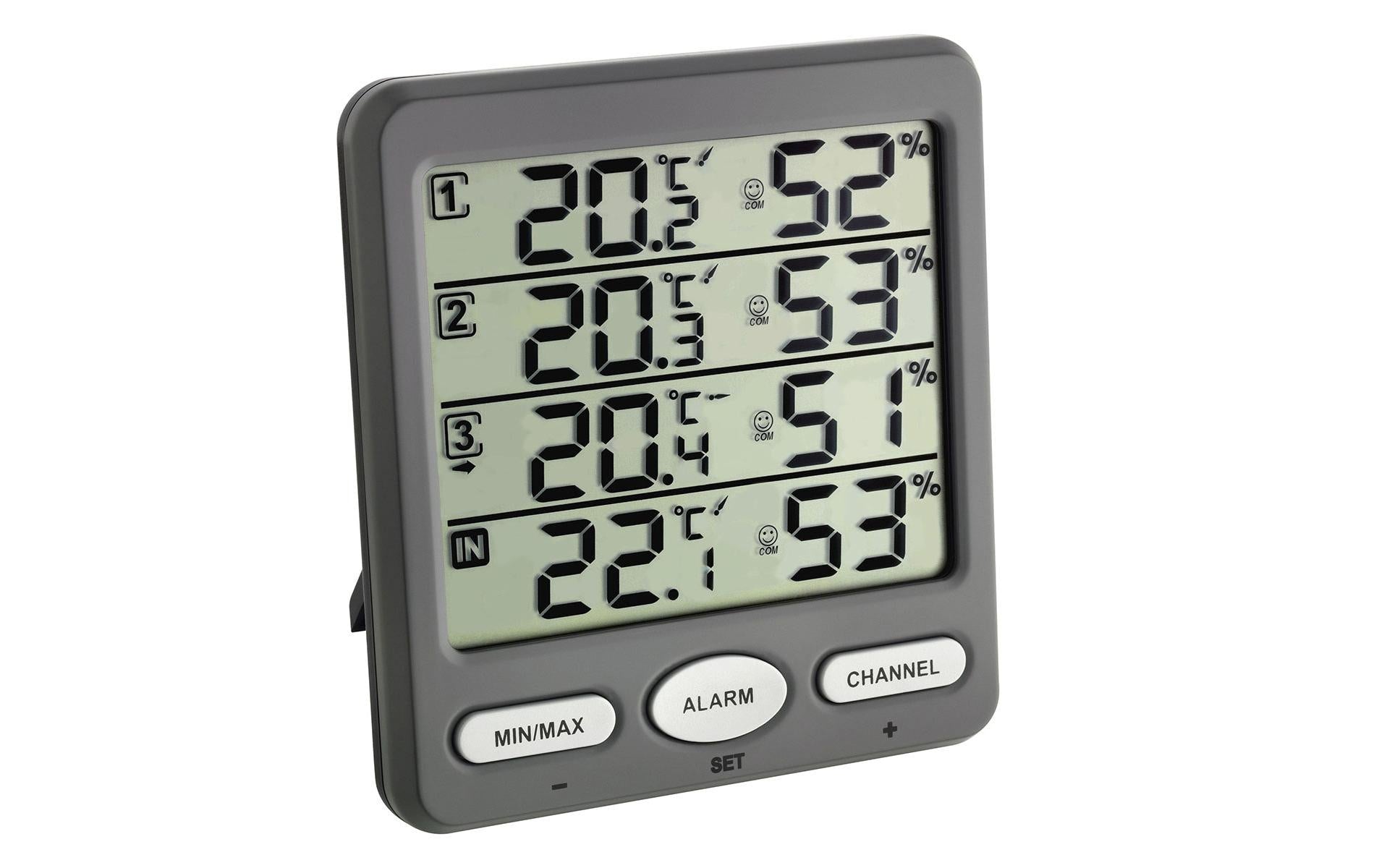 TFA KLIMA-MONITOR Funk-Thermo-Hygrometer
