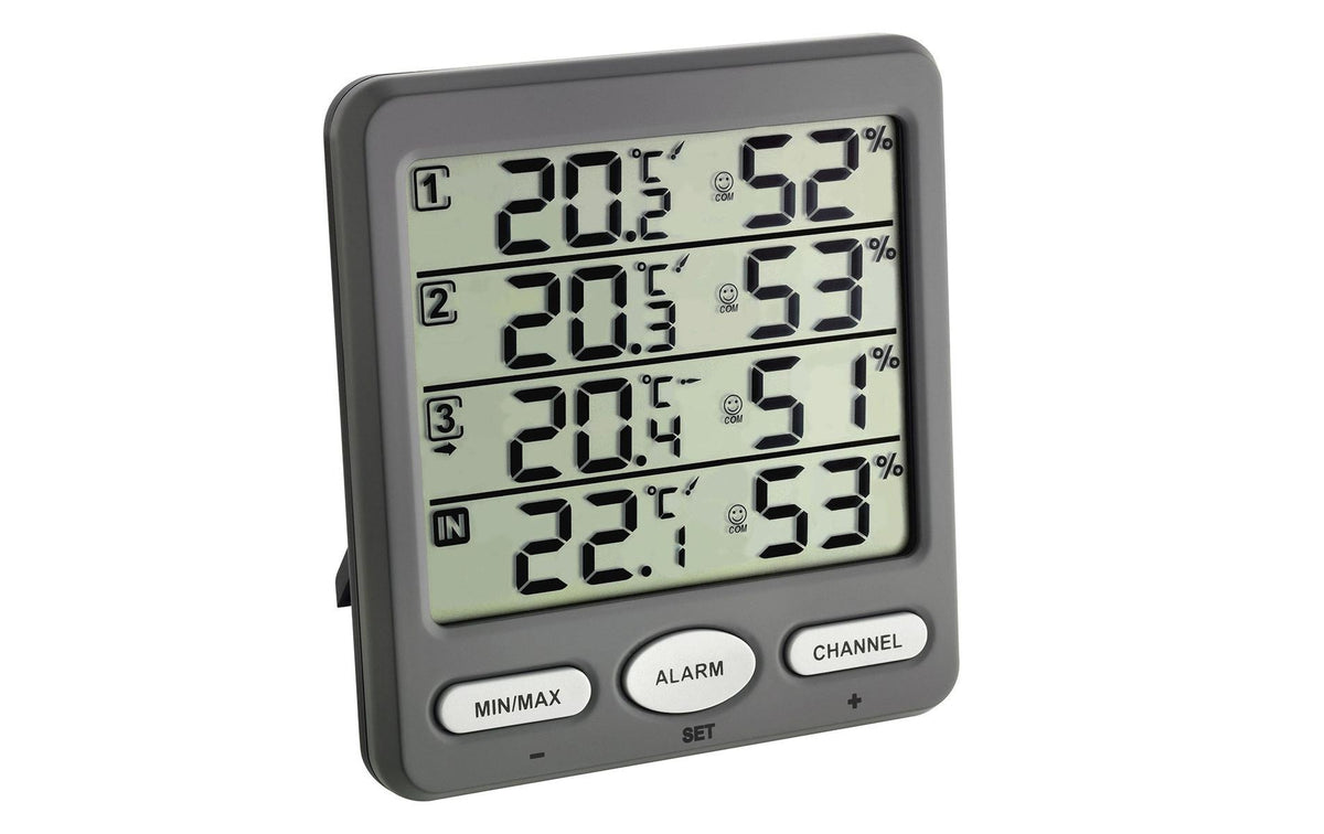TFA KLIMA-MONITOR Funk-Thermo-Hygrometer