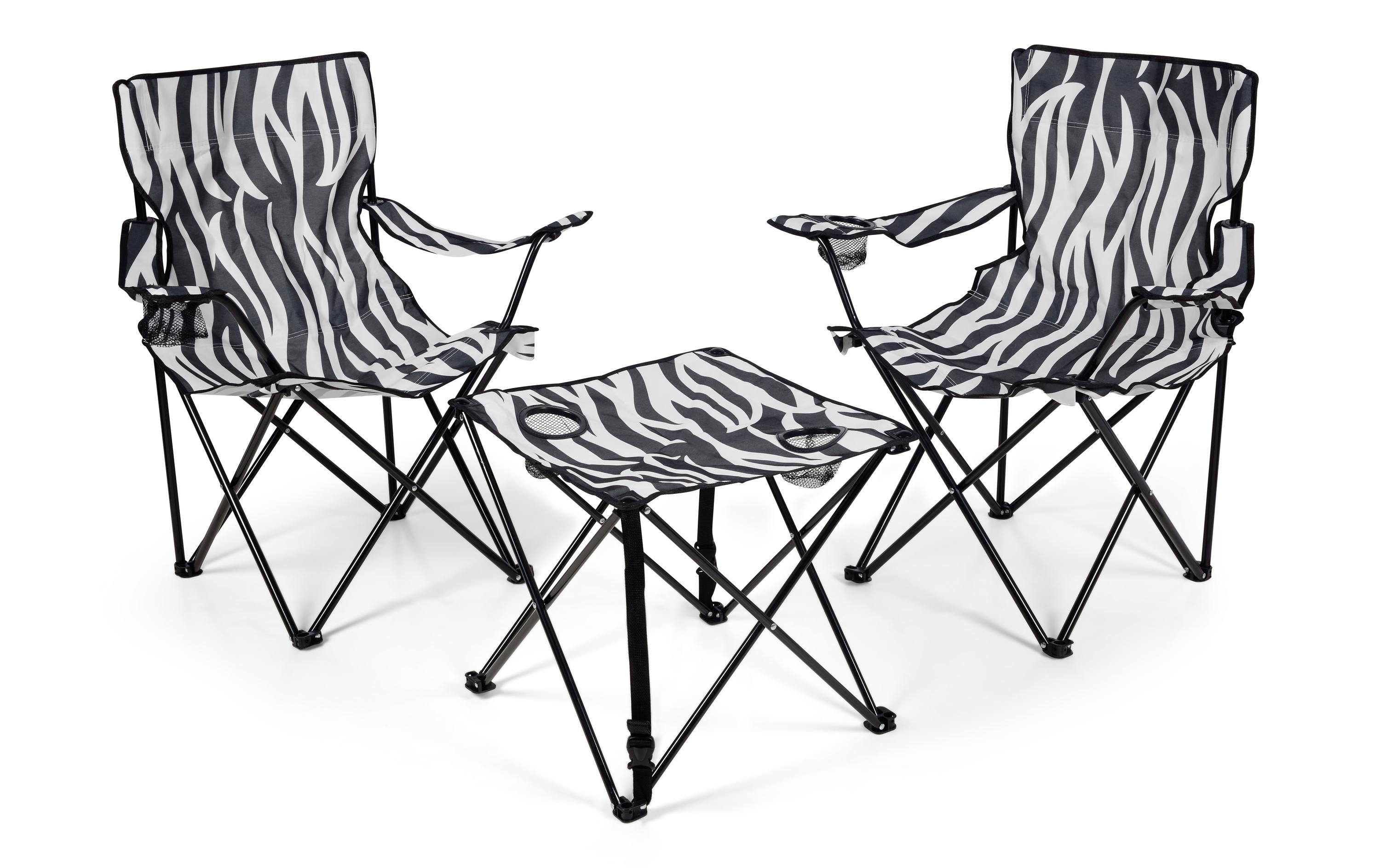 Zebraffo Campingset 3er