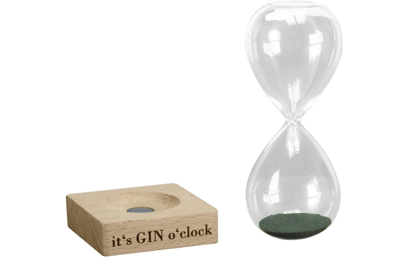 See Mann Garn Deko Sanduhr Gin oClock