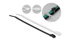 Delock Kabelbinder 370x4.6 100 Stk.