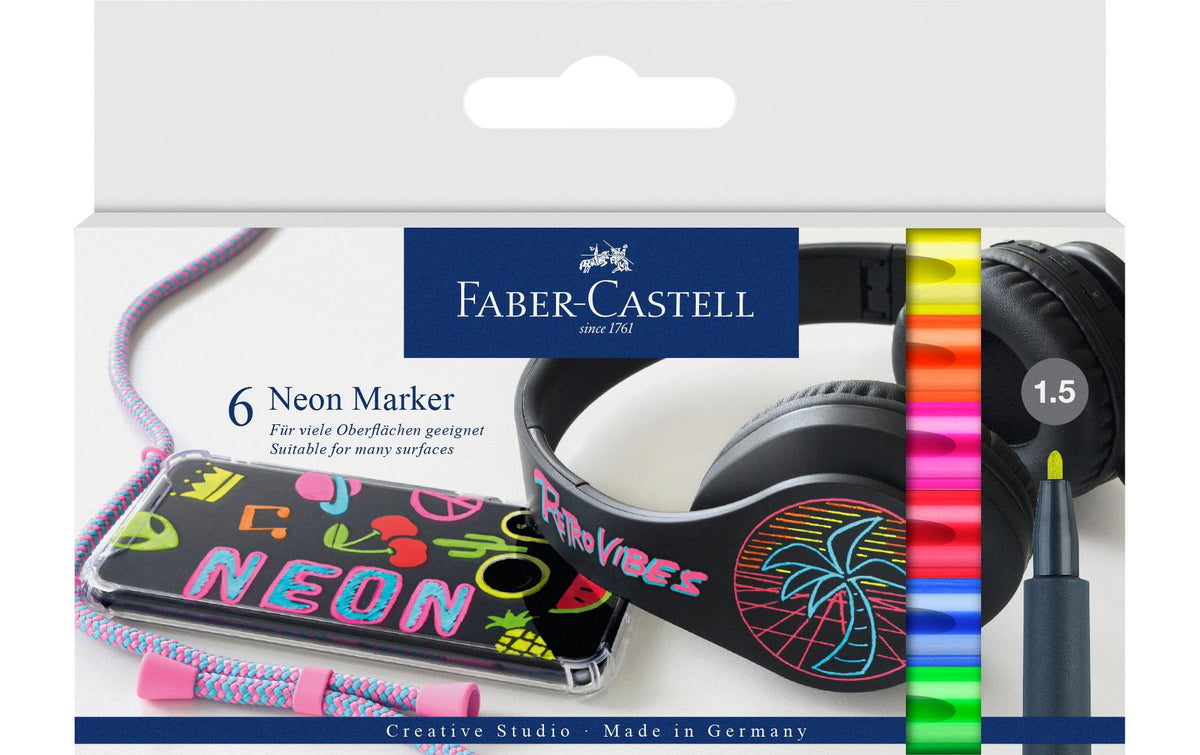 Faber-Castell Permanent Marker Neon