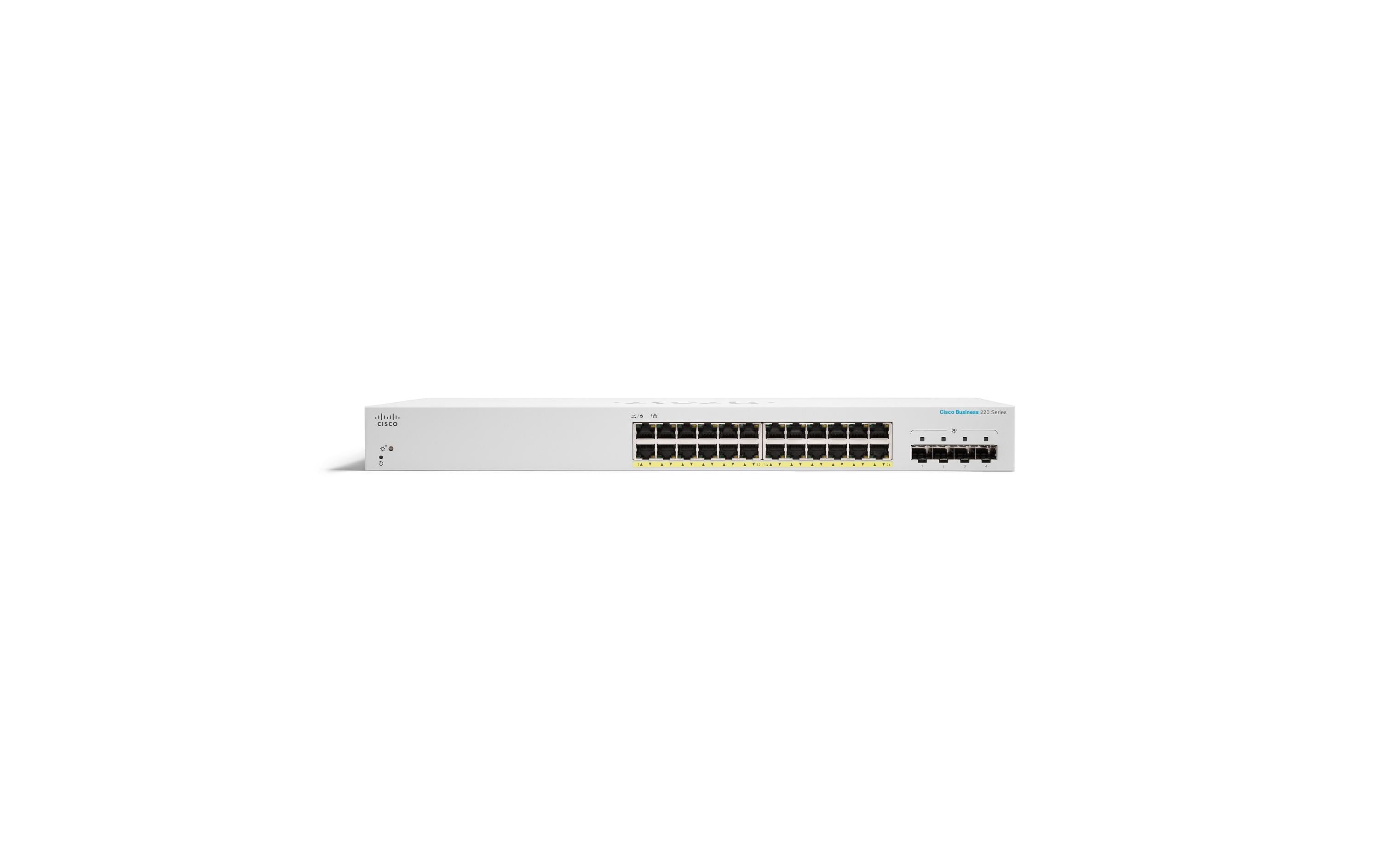 Cisco CBS220-24P-4G: 24 Port Smart Switch