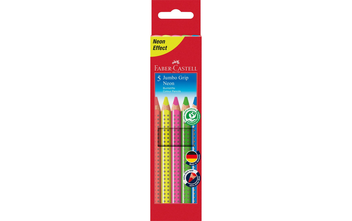 Faber-Castell Farbstift Jumbo Grip Neon