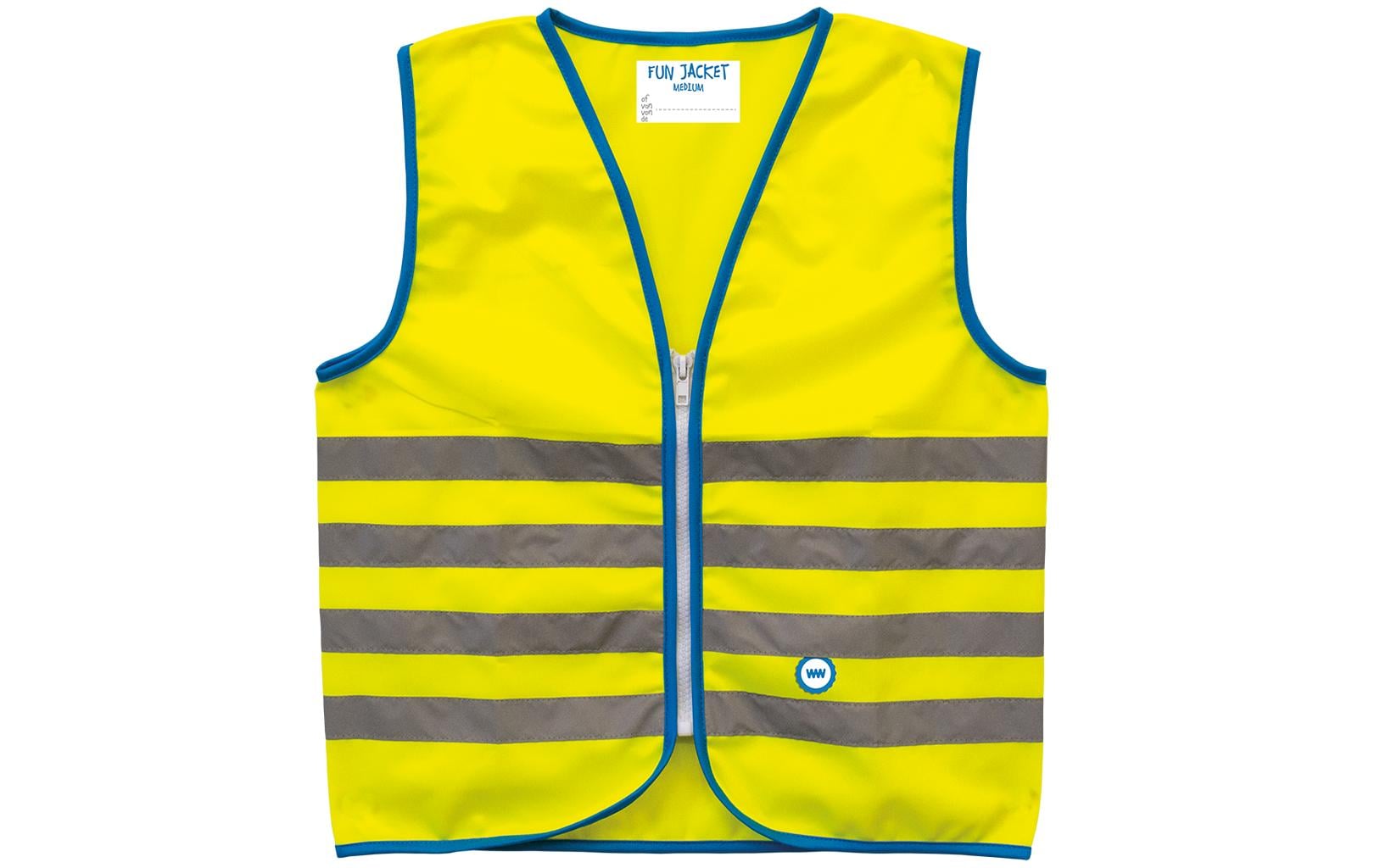 wowow, Reflexweste Fun Jacket S, Gelb