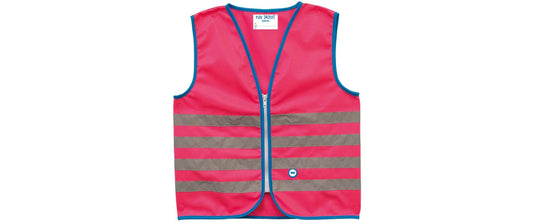 wowow, Reflexweste Fun Jacket L, Pink