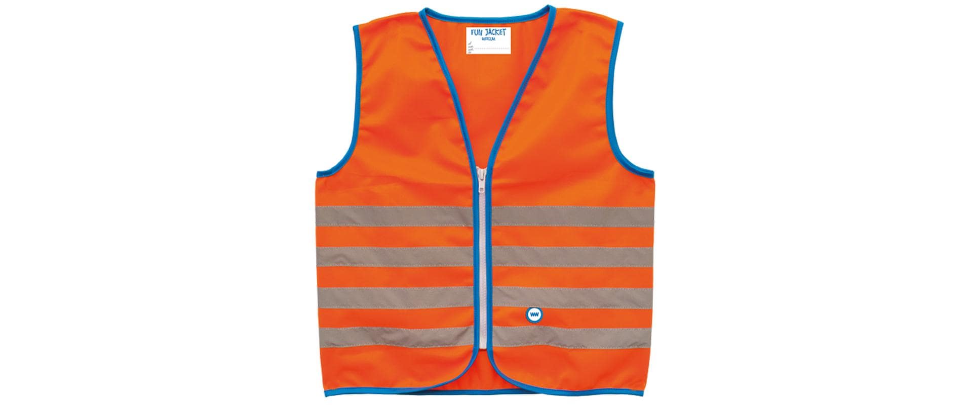 wowow, Reflexweste Fun Jacket S, Orange