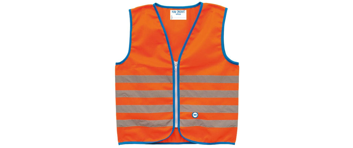 wowow, Reflexweste Fun Jacket S, Orange