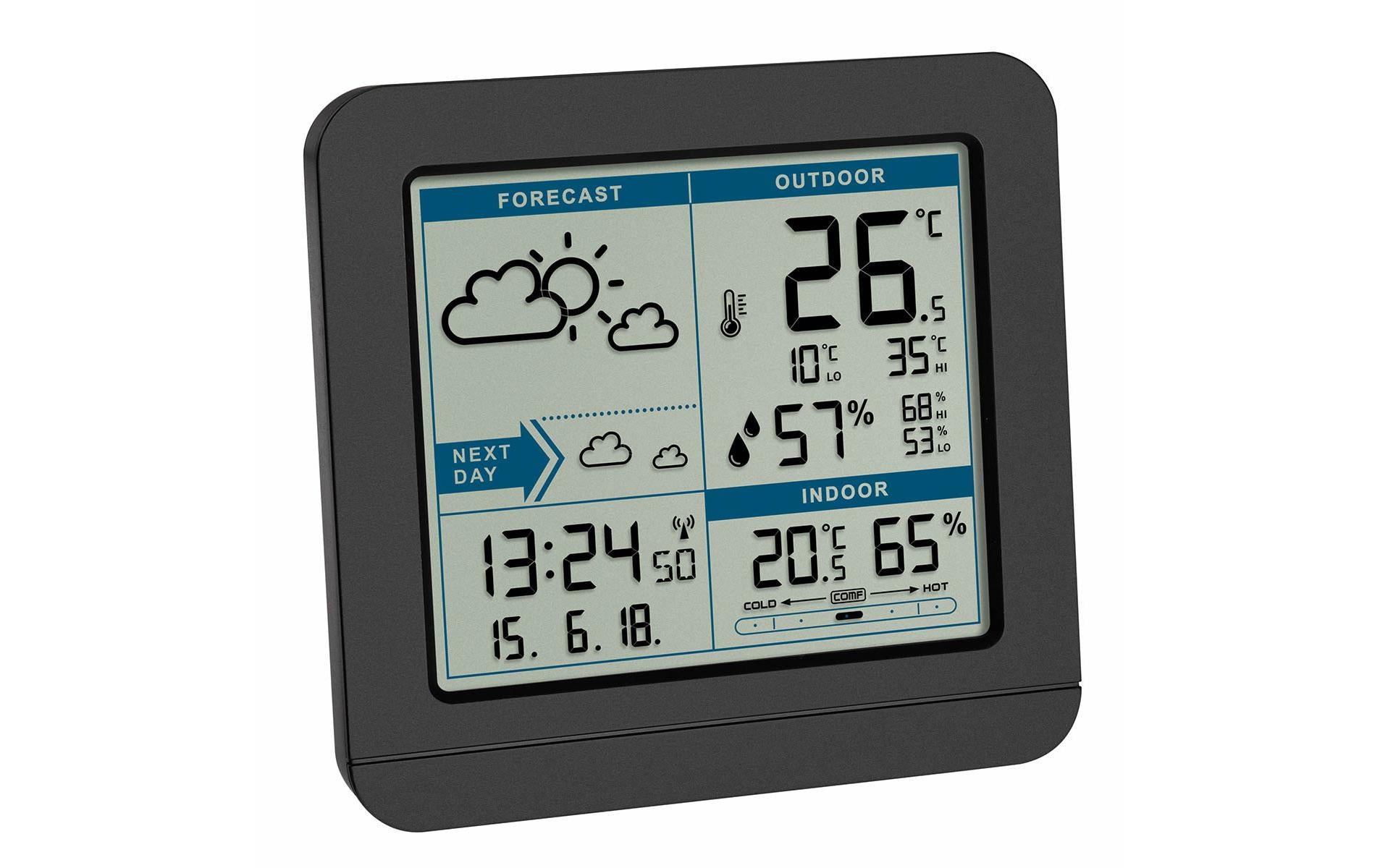 TFA Dostmann, Wetterstation Sky Schwarz