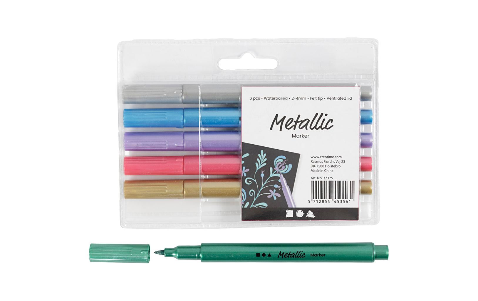 Creativ Company Fasermaler Metallic
