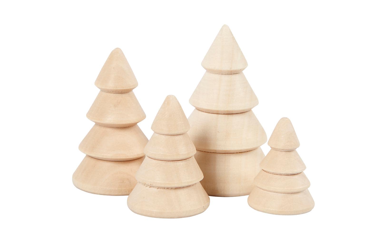 Creativ Company Holzfigur Weihnachtsbäume