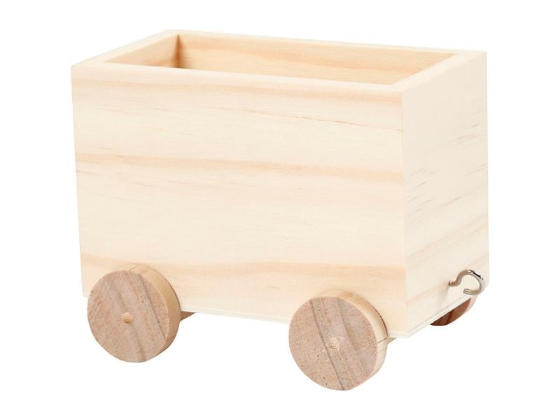 Creativ Company | Anhänger für Holzzug 57977 | 9.5 x 6.5 x 8 cm