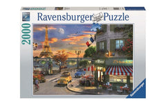 Puzzle Rom.Abendstunde in Paris