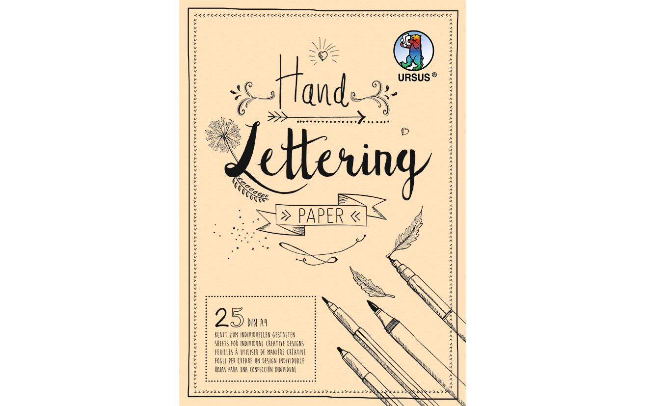 URSUS Handlettering Paper A4