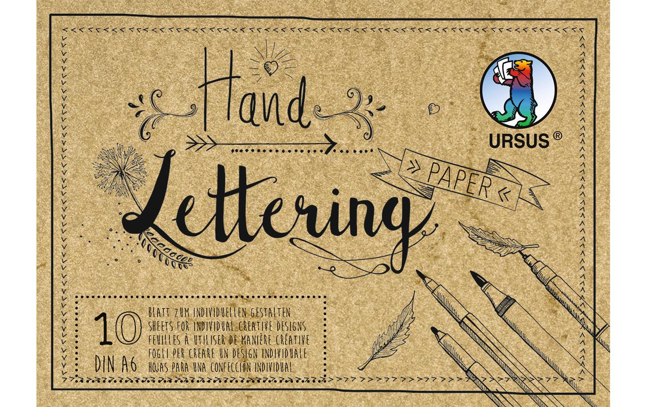 URSUS Handlettering Paper A6 Elefantenhaut