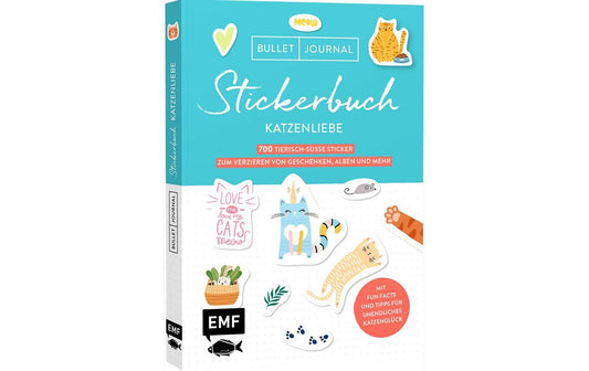 EMF, Stickerbuch Katzenliebe 700 Stück