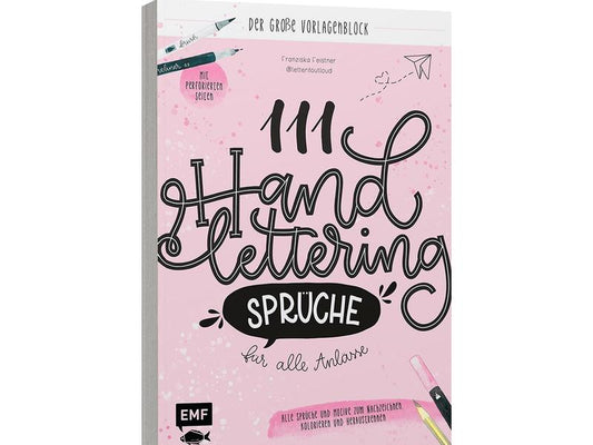 EMF | Handbuch Handlettering Sprüche für Alle | 128 Seiten