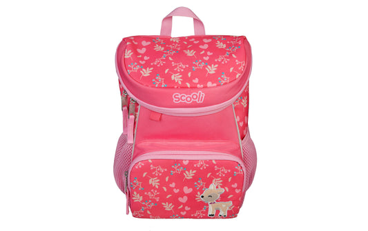 Scooli | Kindergartenrucksack 8 Liter | Daisy Deer, Polyester, 20 x 19 x 13 cm
