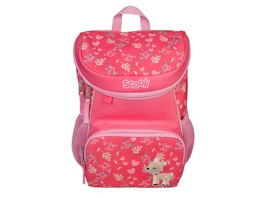 Scooli | Kindergartenrucksack 8 Liter | Daisy Deer, Polyester, 20 x 19 x 13 cm
