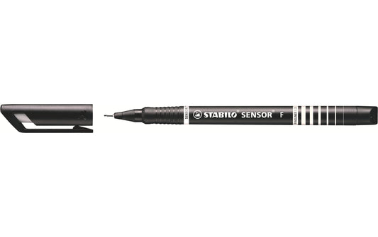 STABILO, Fineliner SENSOR 189 Fein (F), Sch
