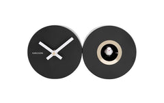 KARLSSON, Wanduhr Kuckuck Schwarz Matt