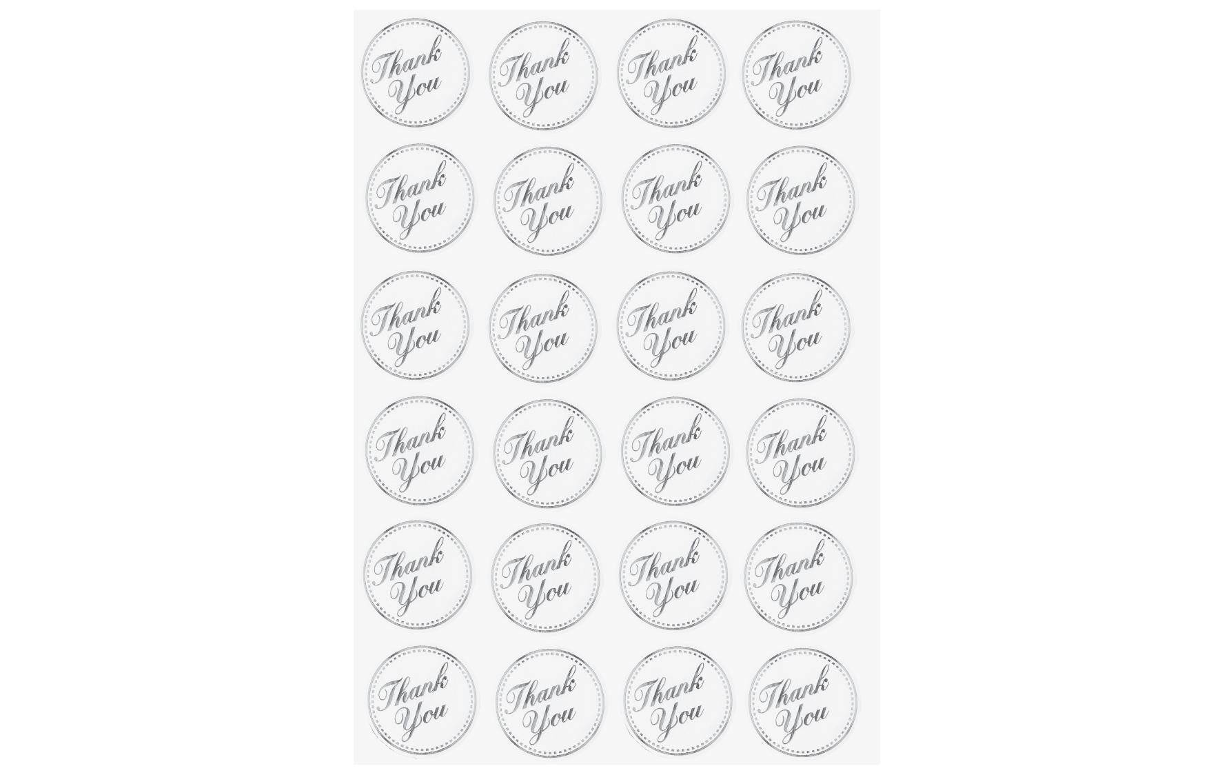 Hobbyfun Sticker Thank you
