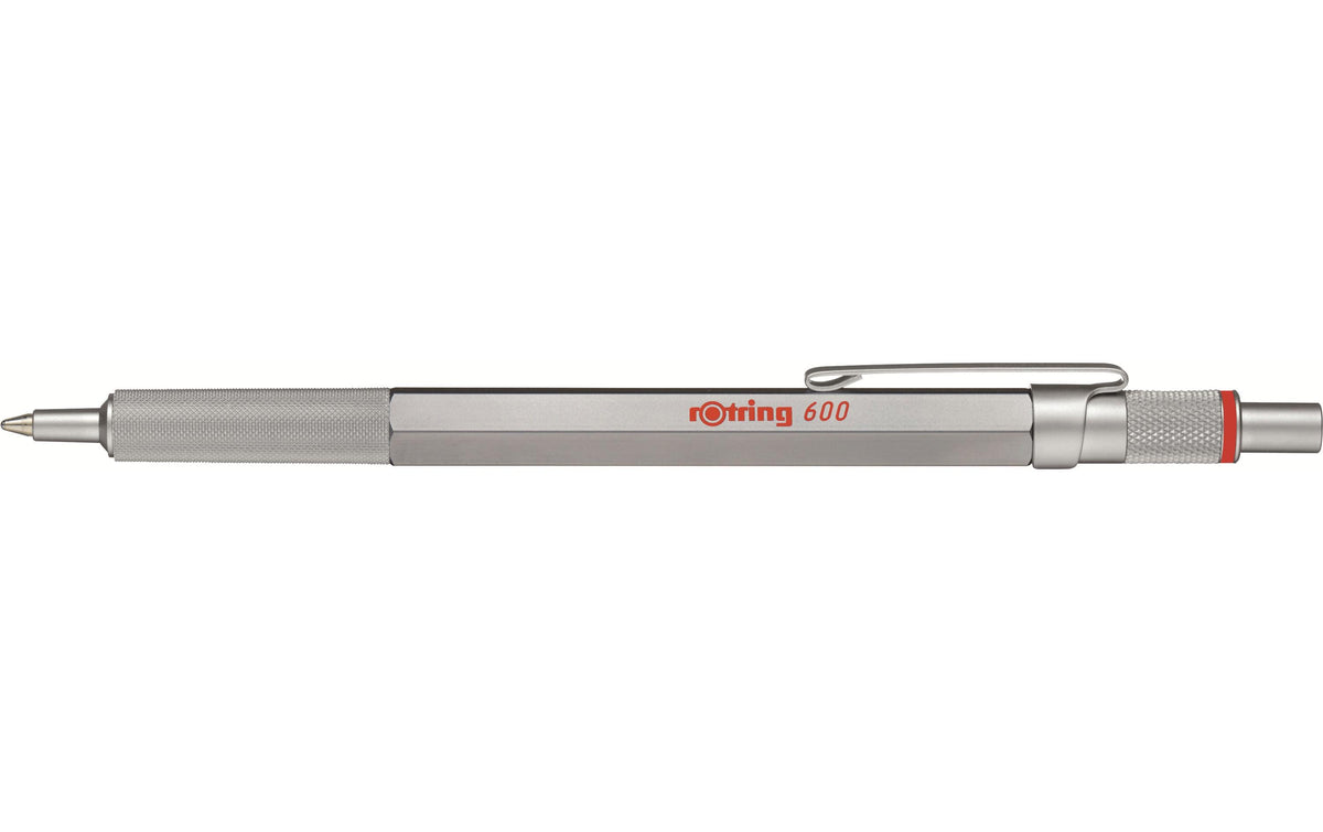Rotring, Kugelschreiber 600 Medium (M), Sil