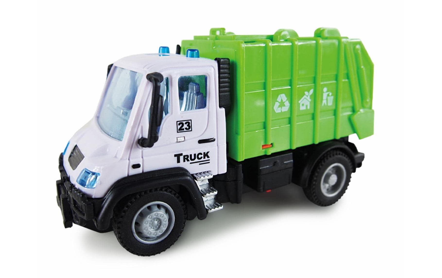Amewi Mini Truck Müllabfuhr grün